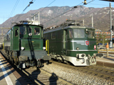 FFS Ae 4/7 10987 (Swisstrain) e FFS Ae 6/6 11407 'Aargau'